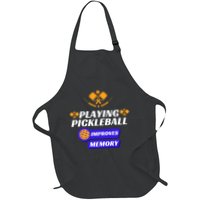 Playing Pickleball Improves Memory Pickleball Full-Length Apron With Pockets