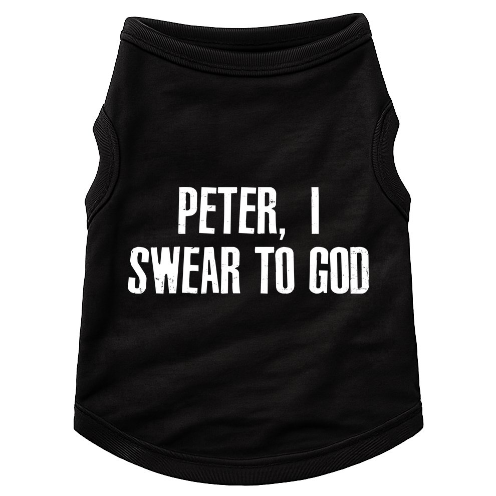 Passover Peter I Swear To God Doggie Tank
