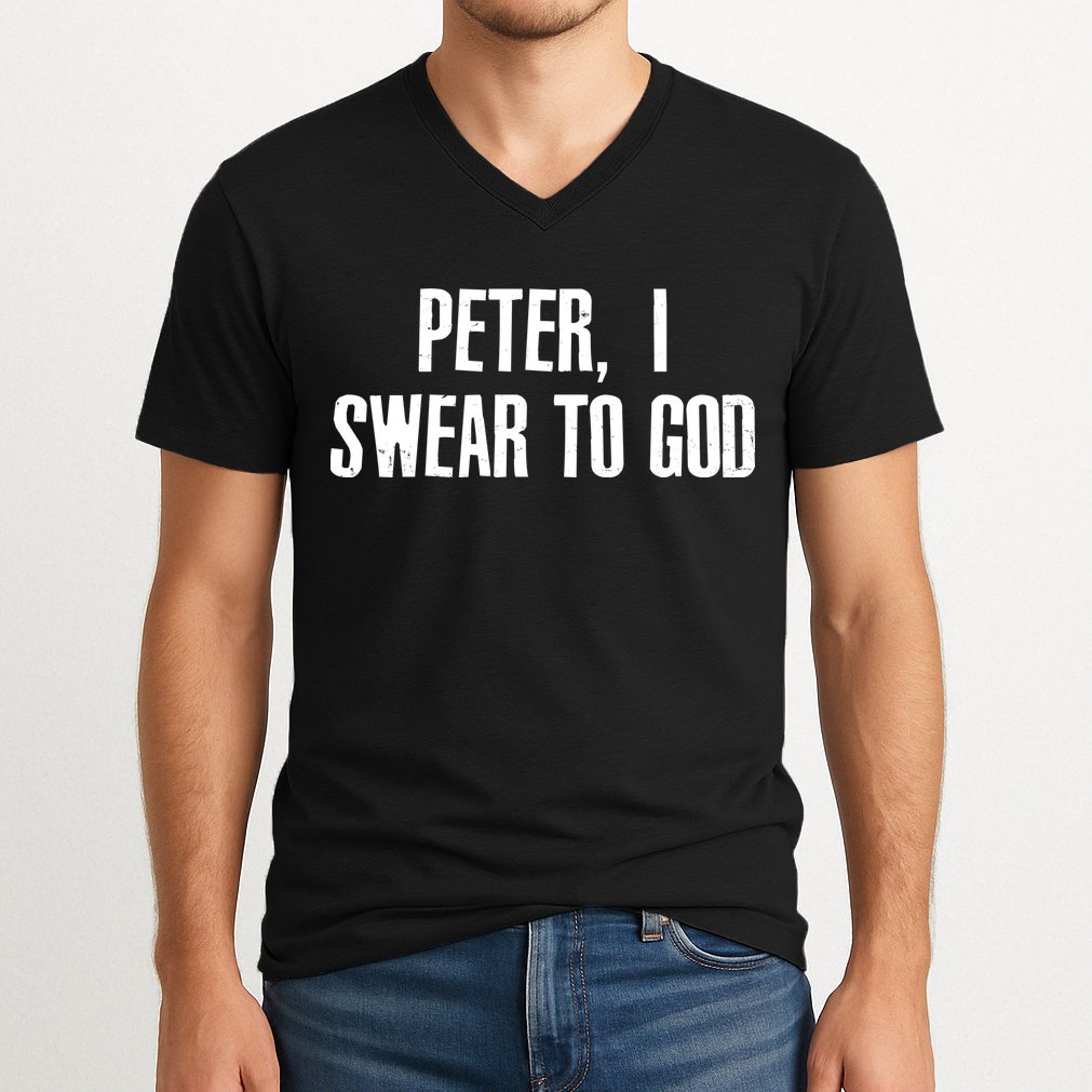 Passover Peter I Swear To God V-Neck T-Shirt