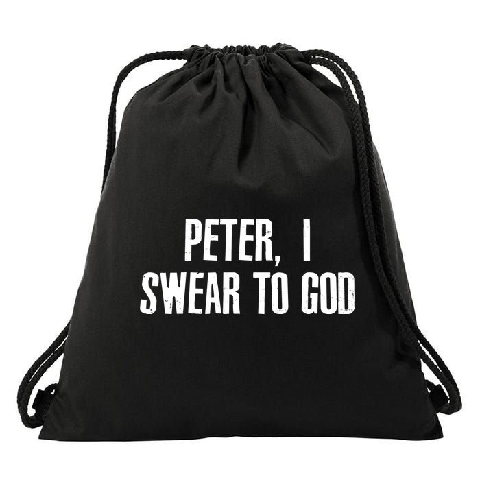Passover Peter I Swear To God Drawstring Bag