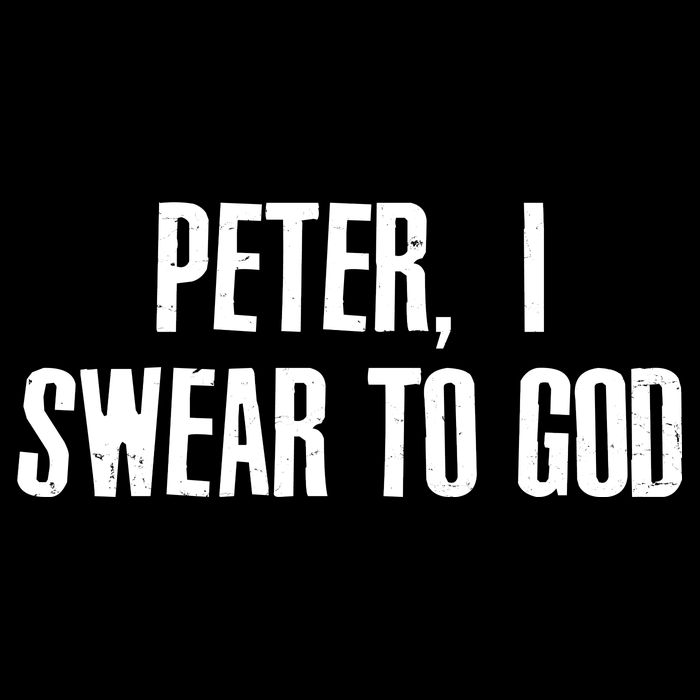 Passover Peter I Swear To God Drawstring Bag