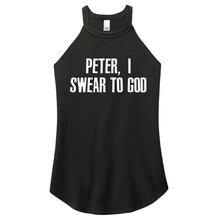 Passover Peter I Swear To God Women's Perfect Tri Rocker Tank