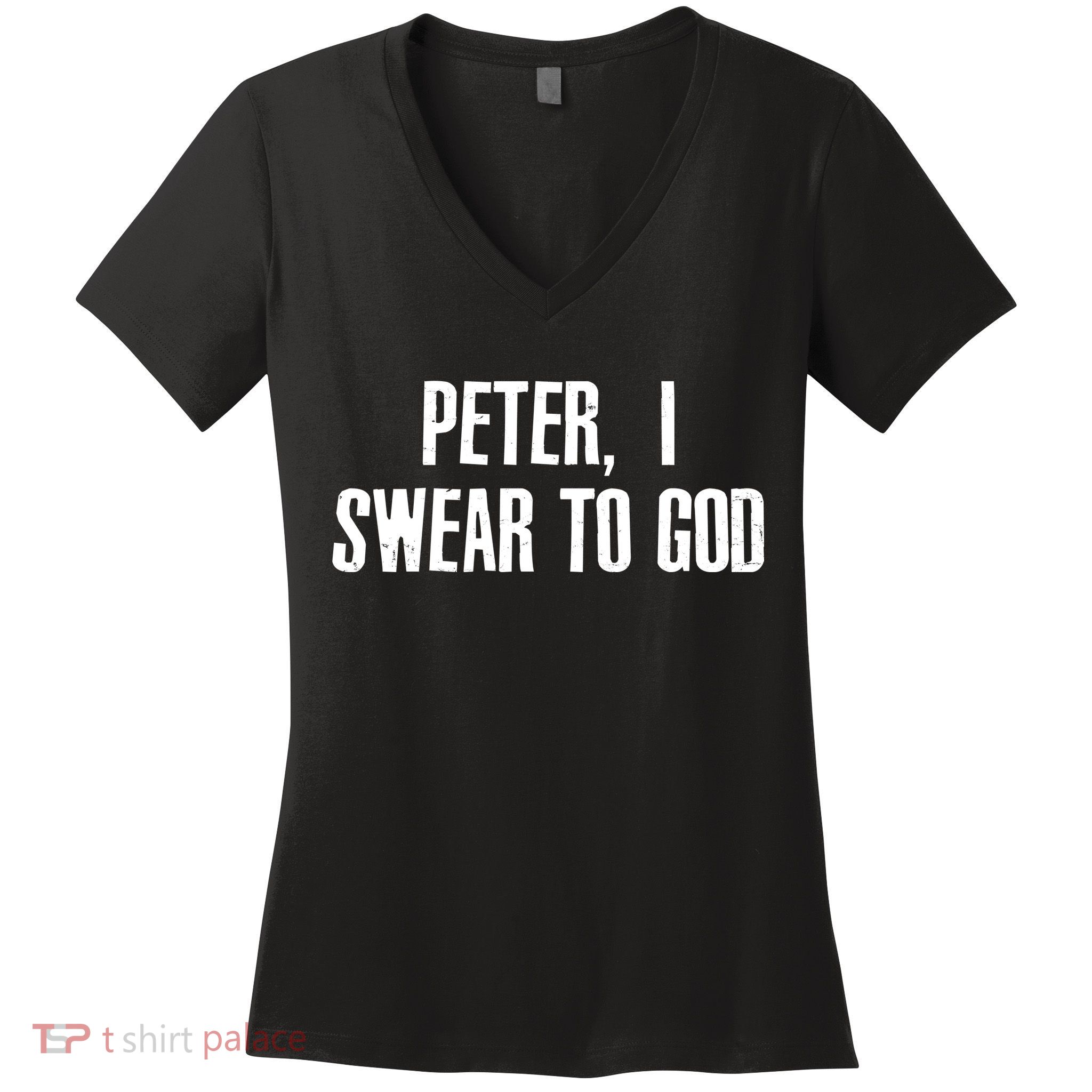 Passover Peter I Swear To God Women's V-Neck T-Shirt