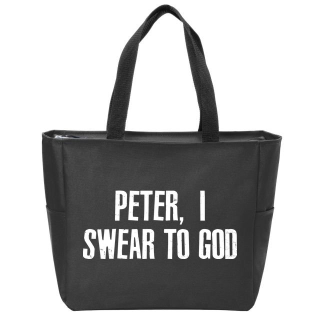 Passover Peter I Swear To God Zip Tote Bag