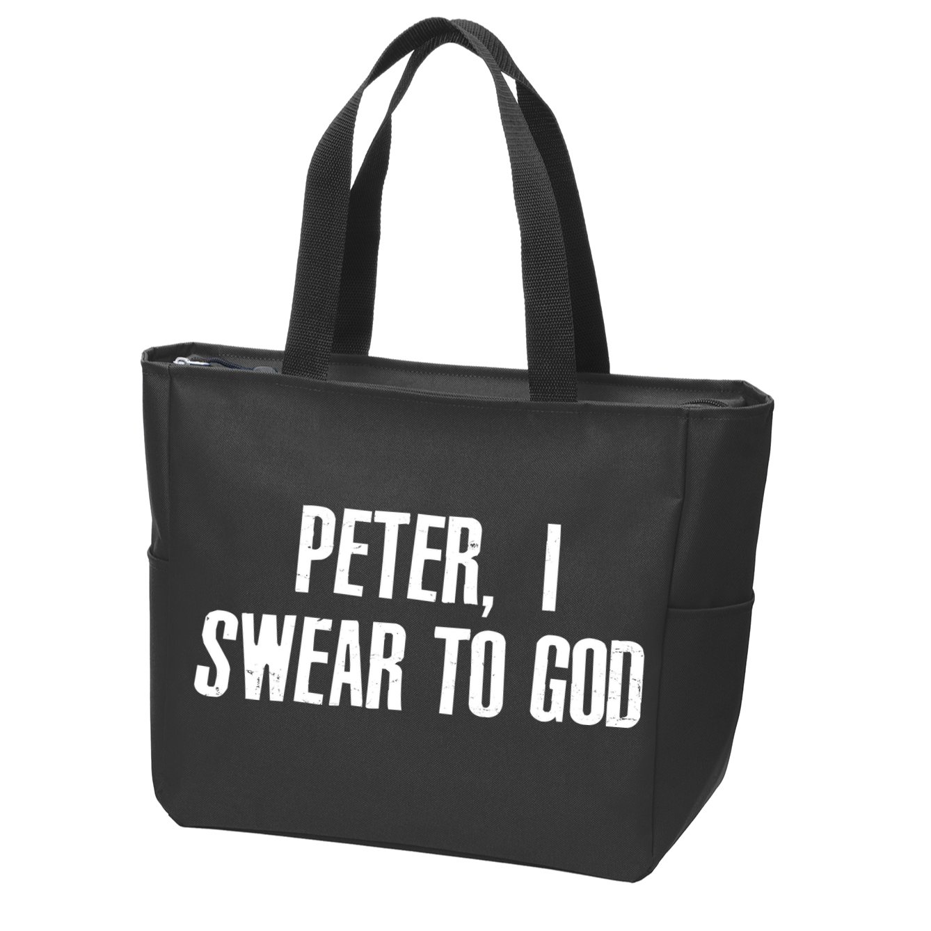 Passover Peter I Swear To God Zip Tote Bag