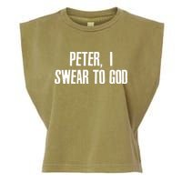 Passover Peter I Swear To God Garment-Dyed Women's Muscle Tee