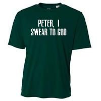 Passover Peter I Swear To God Cooling Performance Crew T-Shirt