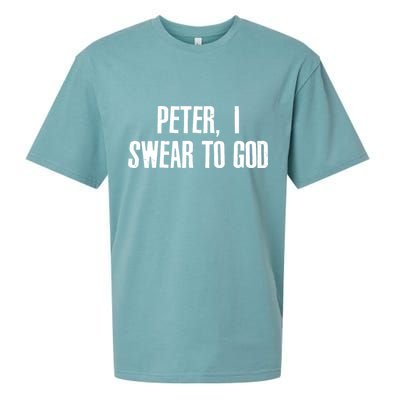 Passover Peter I Swear To God Sueded Cloud Jersey T-Shirt