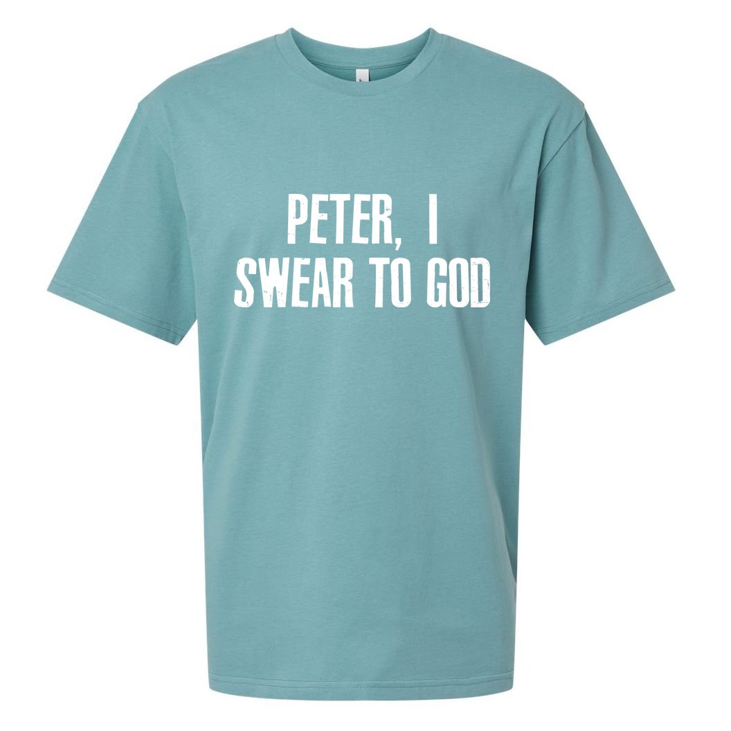 Passover Peter I Swear To God Sueded Cloud Jersey T-Shirt