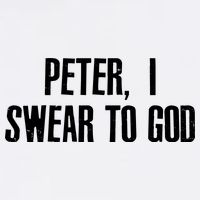 Passover Peter I Swear To God Garment-Dyed Sweatshirt