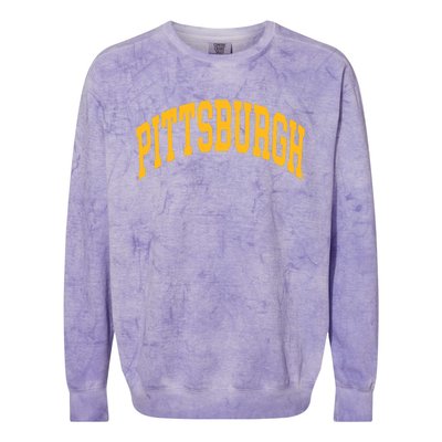 Pittsburgh Colorblast Crewneck Sweatshirt