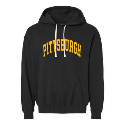 Pittsburgh Garment-Dyed Fleece Hoodie