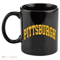 Pittsburgh 11oz C Handle Ceramic Mug