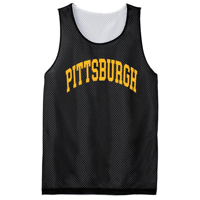 Pittsburgh Mesh Reversible Basketball Jersey Tank