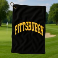 Pittsburgh Golf Towel