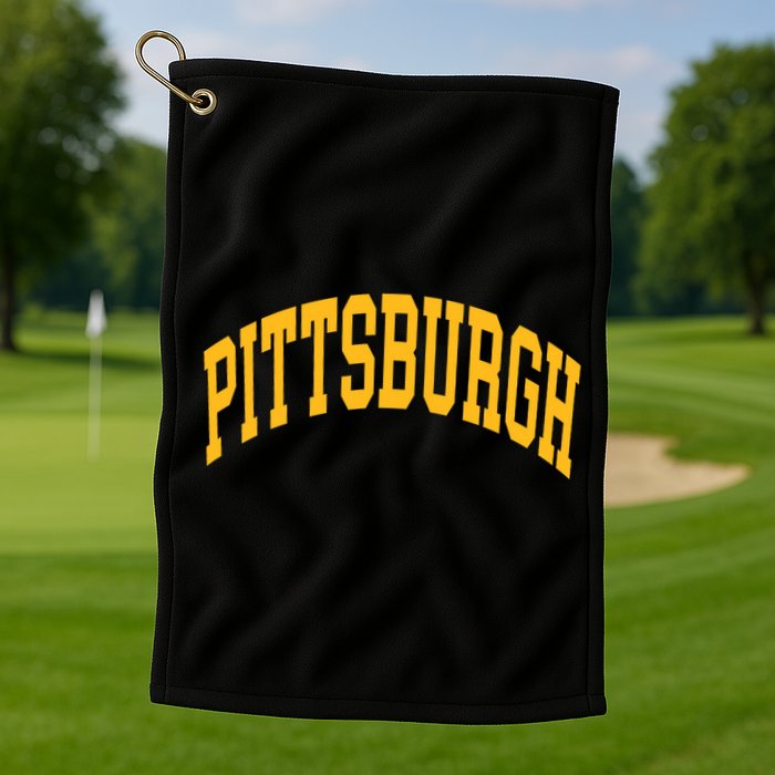 Pittsburgh Golf Towel
