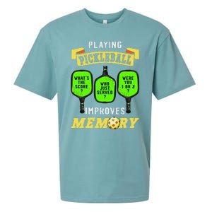 Playing Pickleball Improves Memory Pickleball Retirement Sueded Cloud Jersey T-Shirt