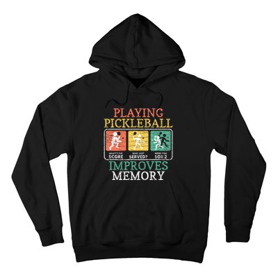 Playing Pickleball Improves Memory Pickleball Hoodie