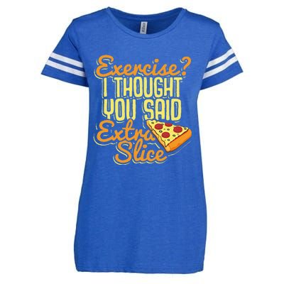 Pizza Pizzeria Italian Food pizza lover Enza Ladies Jersey Football T-Shirt