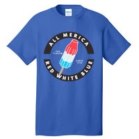 Patriotic Popsicle July Cute Gift Tall T-Shirt