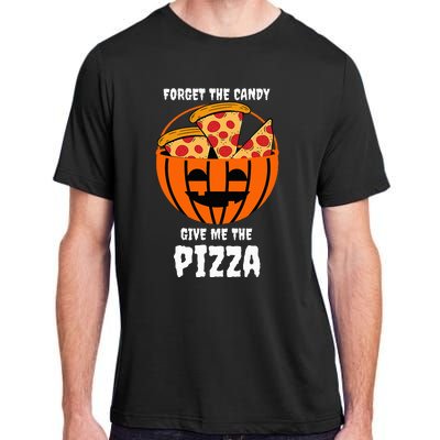 Pizza Pumpkin Jackolantern Costume Fun and Festive Halloween Outfit Adult ChromaSoft Performance T-Shirt