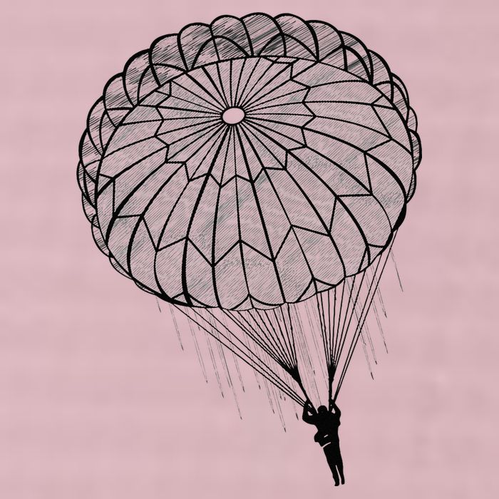 Paratrooper Parachute Jump Army Airborne 25L Jumbo Tote