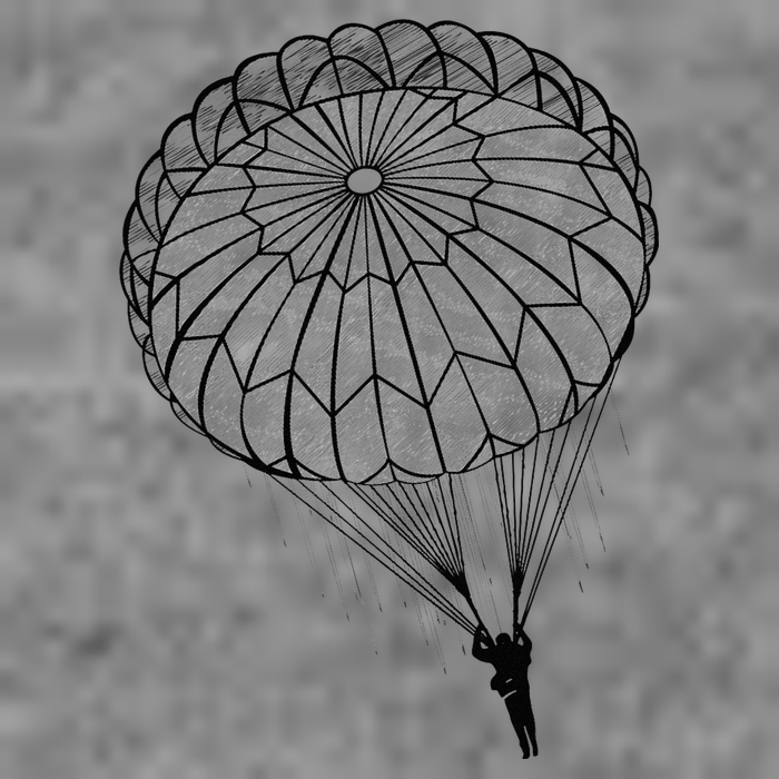 Paratrooper Parachute Jump Army Airborne Sustainable Beanie