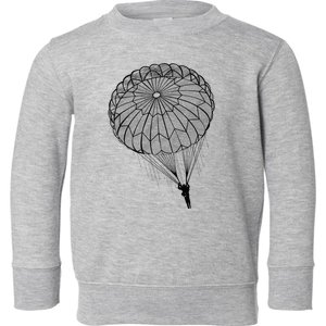 Paratrooper Parachute Jump Army Airborne Toddler Sweatshirt