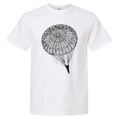 Paratrooper Parachute Jump Army Airborne Garment-Dyed Heavyweight T-Shirt