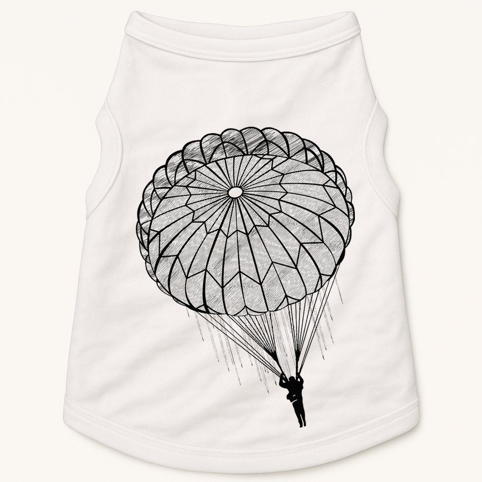 Paratrooper Parachute Jump Army Airborne Doggie Tank