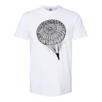 Paratrooper Parachute Jump Army Airborne Softstyle CVC T-Shirt