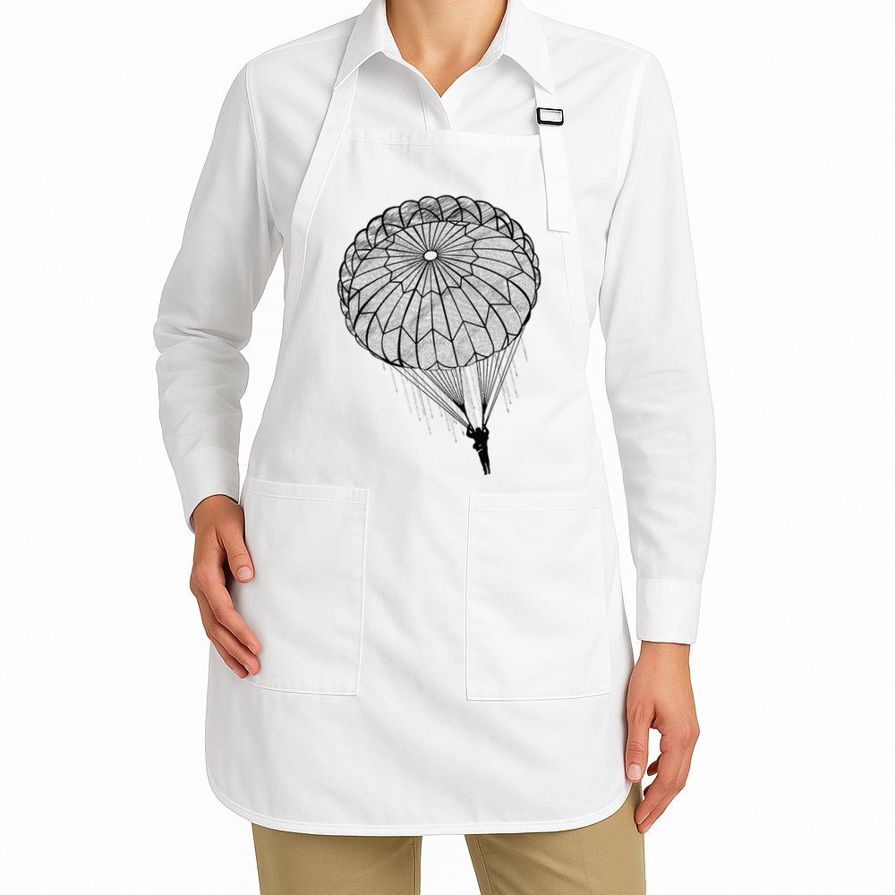 Paratrooper Parachute Jump Army Airborne Apron