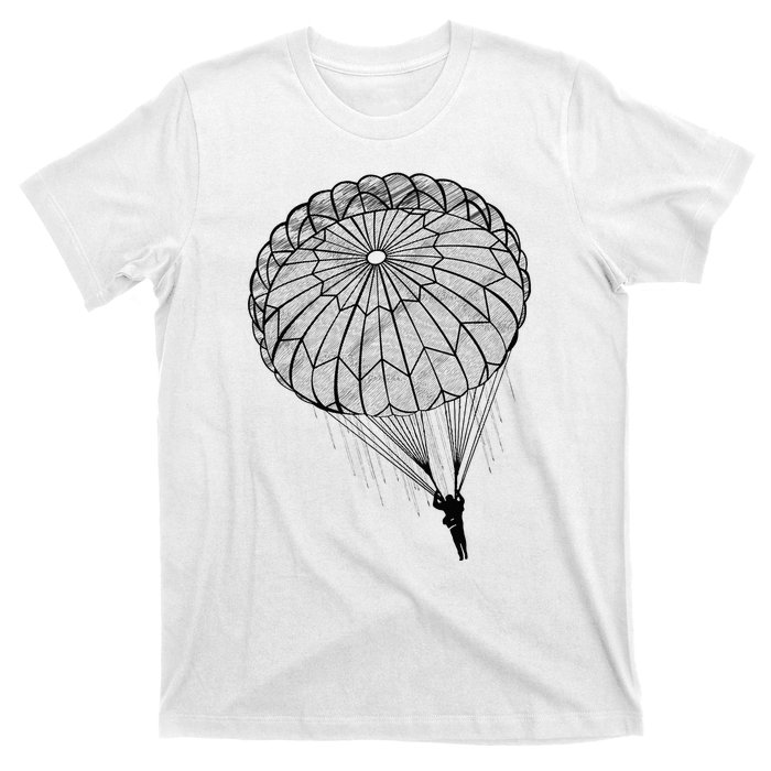 Paratrooper Parachute Jump Army Airborne T-Shirt