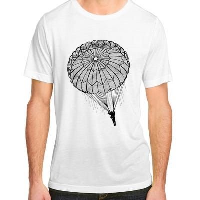 Paratrooper Parachute Jump Army Airborne Adult ChromaSoft Performance T-Shirt