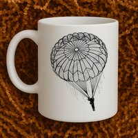 Paratrooper Parachute Jump Army Airborne Mug