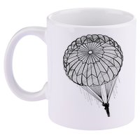 Paratrooper Parachute Jump Army Airborne 11oz C Handle Ceramic Mug