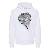 Paratrooper Parachute Jump Army Airborne Premium Hoodie