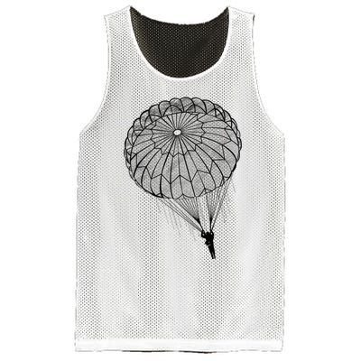 Paratrooper Parachute Jump Army Airborne Mesh Reversible Basketball Jersey Tank