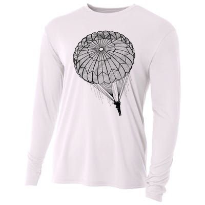 Paratrooper Parachute Jump Army Airborne Cooling Performance Long Sleeve Crew