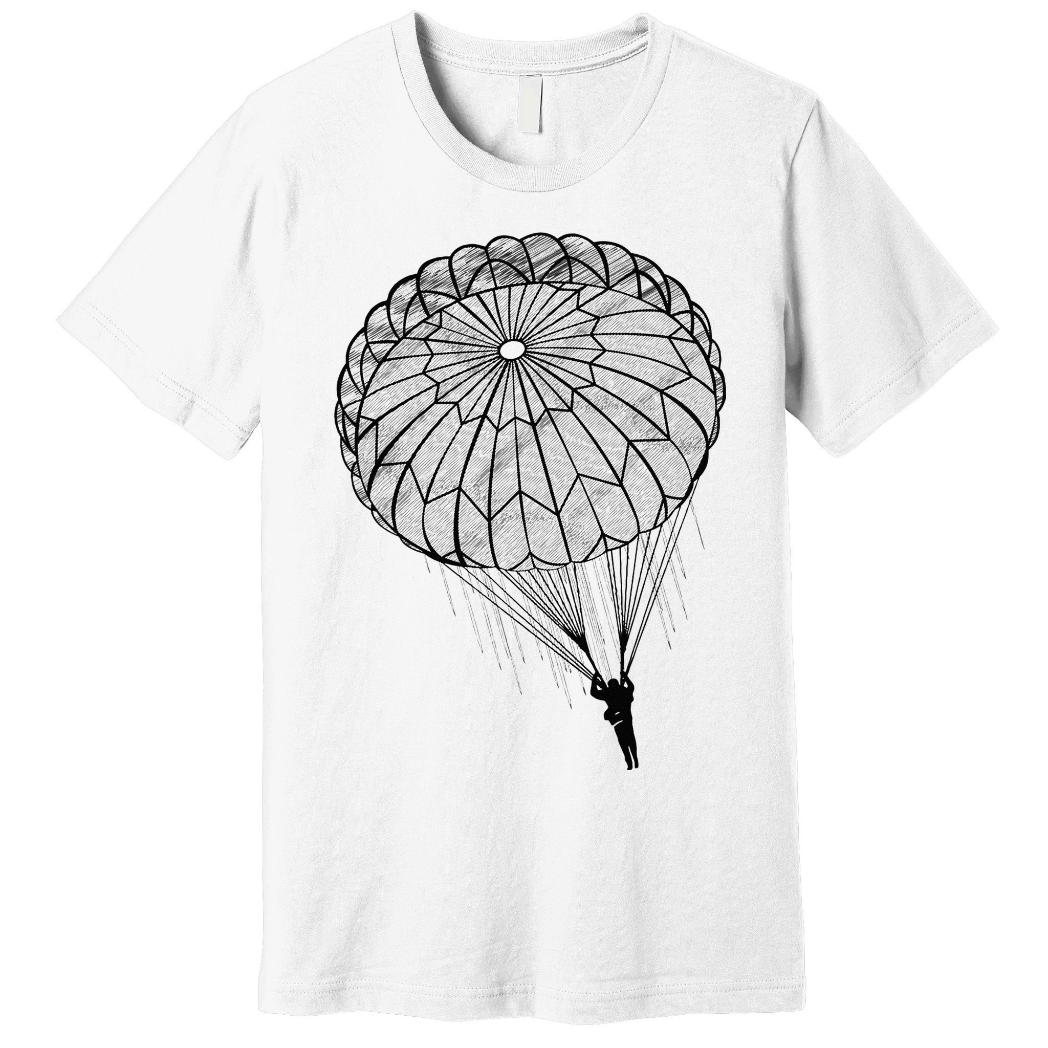 Paratrooper Parachute Jump Army Airborne Premium T-Shirt