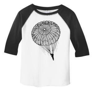 Paratrooper Parachute Jump Army Airborne Toddler Fine Jersey T-Shirt