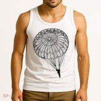 Paratrooper Parachute Jump Army Airborne Tank Top