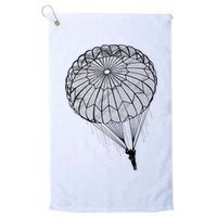 Paratrooper Parachute Jump Army Airborne Golf Towel