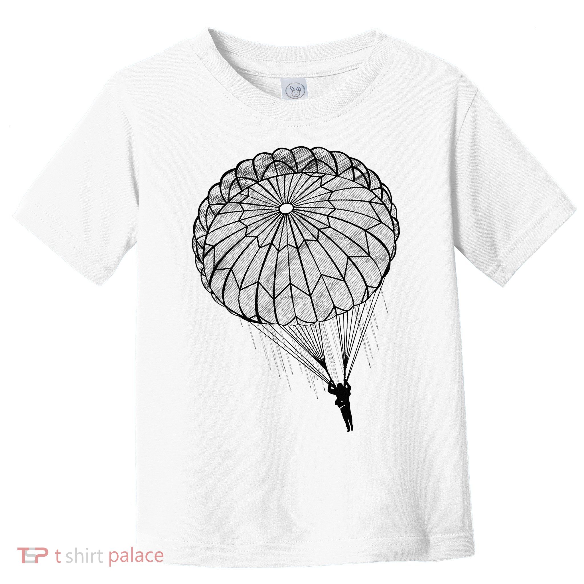 Paratrooper Parachute Jump Army Airborne Toddler T-Shirt
