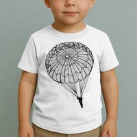 Paratrooper Parachute Jump Army Airborne Toddler T-Shirt
