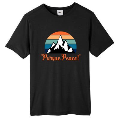 Pursue Peace Jw Convention Gift Tall Fusion ChromaSoft Performance T-Shirt