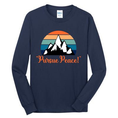 Pursue Peace Jw Convention Gift Tall Long Sleeve T-Shirt