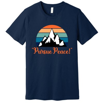 Pursue Peace Jw Convention Gift Premium T-Shirt