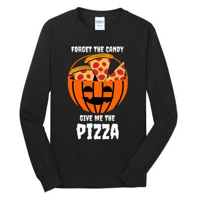 Pizza Pumpkin Jackolantern Costume Easy Halloween Gifts Tall Long Sleeve T-Shirt