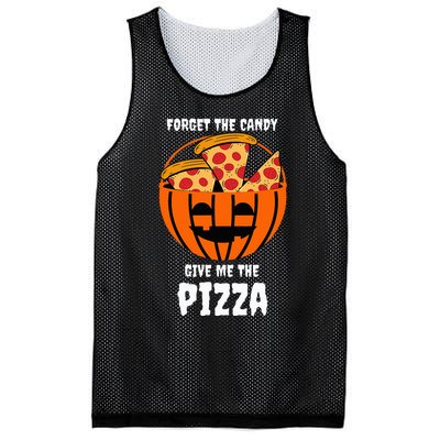 Pizza Pumpkin Jackolantern Costume Easy Halloween Gifts Mesh Reversible Basketball Jersey Tank